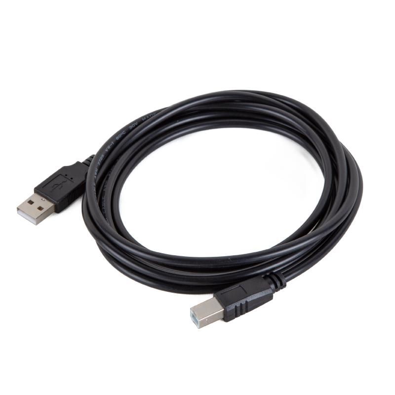 Cable USB 2.0 iggual IGG318713 A mascle a B mascle 2 m negre