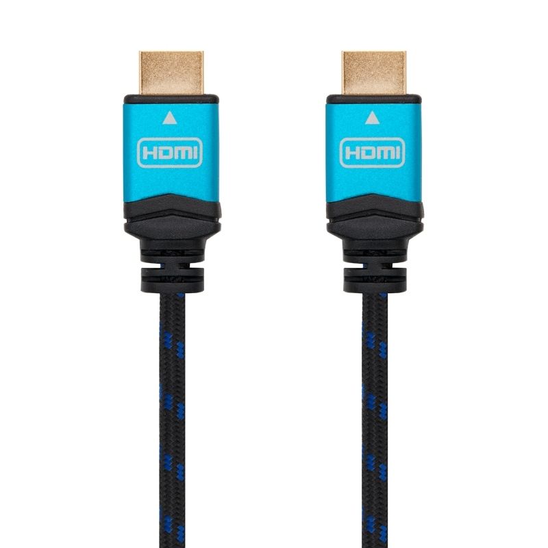 Cable HDMI 2.0 Nanocable 10.15.3701 4K@60Hz 1 m negro