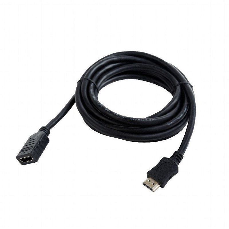 Gembird Cable HDMI (M)-(H) Ethernet 1.8 Mts Ngr