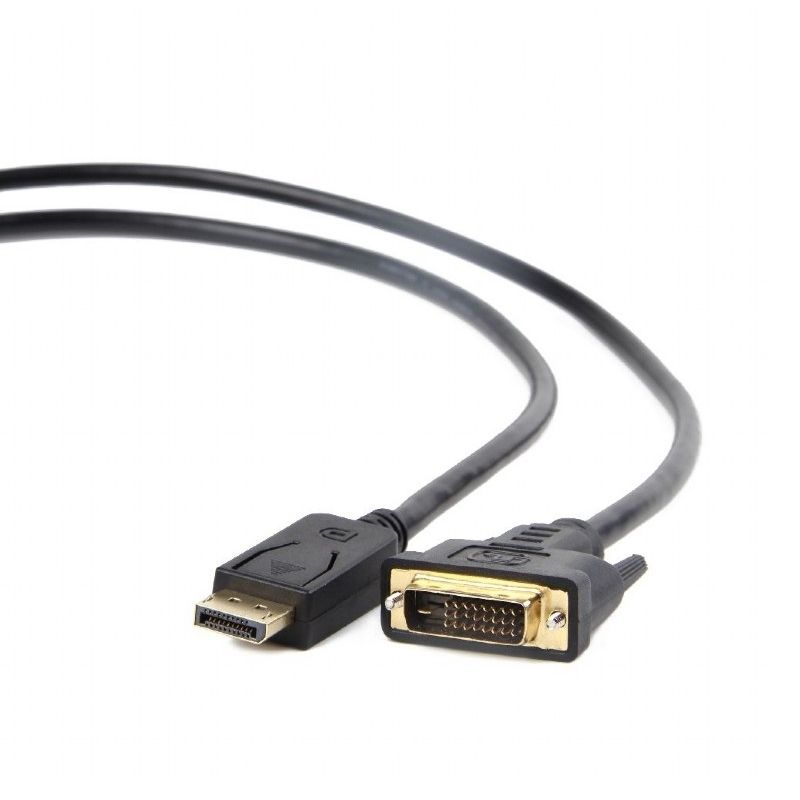 Adaptateur DisplayPort vers DVI GEMBIRD CC-DPM-DVIM-3M 3 m — image 1 sur 2