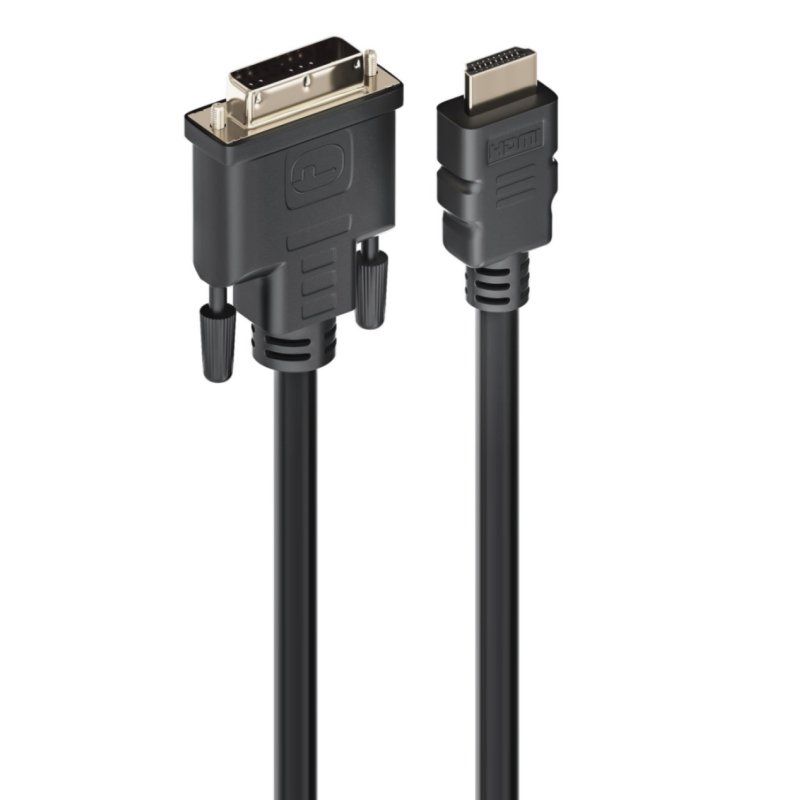 Ewent Cable HDMI A DVI-D macho 2,0 metros — image 1 sur 1
