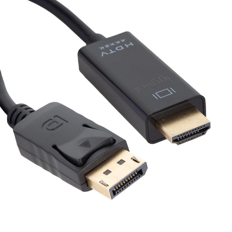 Cable DisplayPort macho a HDMI macho 4K 2 metros iggual IGG319055 negro