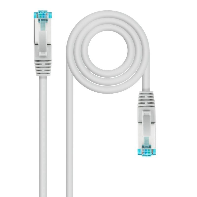 Cable de xarxa NANOCABLE Latiguillo Cat. 7 LSZH/SFTP 20 M gris