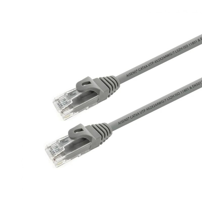 Câble réseau Aisens Latiguillo Rj45 Cat.6A Utp gris 2.0M