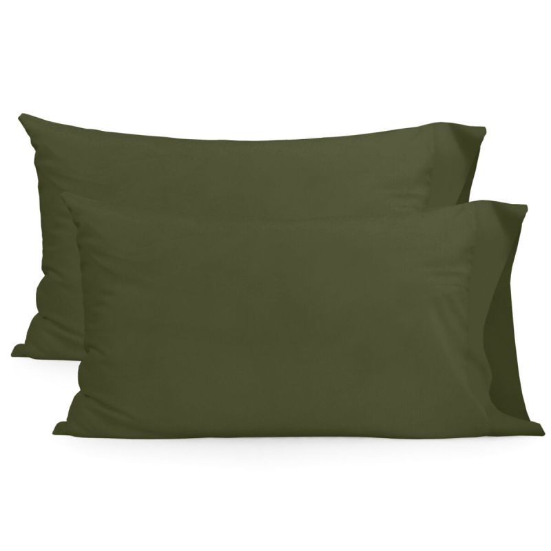 Funda de almohada HappyFriday Basic 50 x 75 cm 15 x 1 x 38 cm 2 Piezas