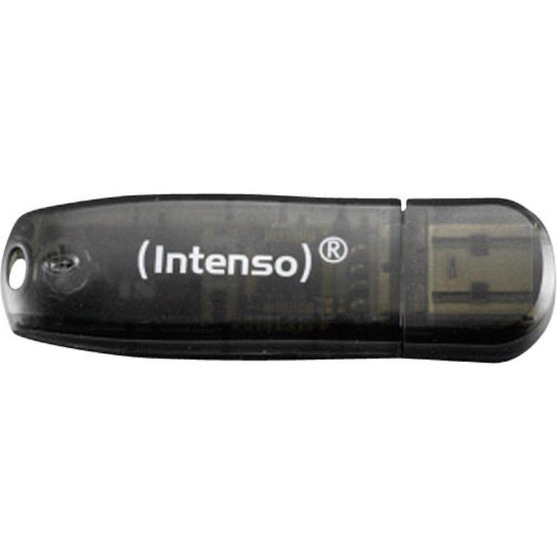 Memoria USB INTENSO 3502470 Lápiz USB 2.0 Rainbow 16GB Negro