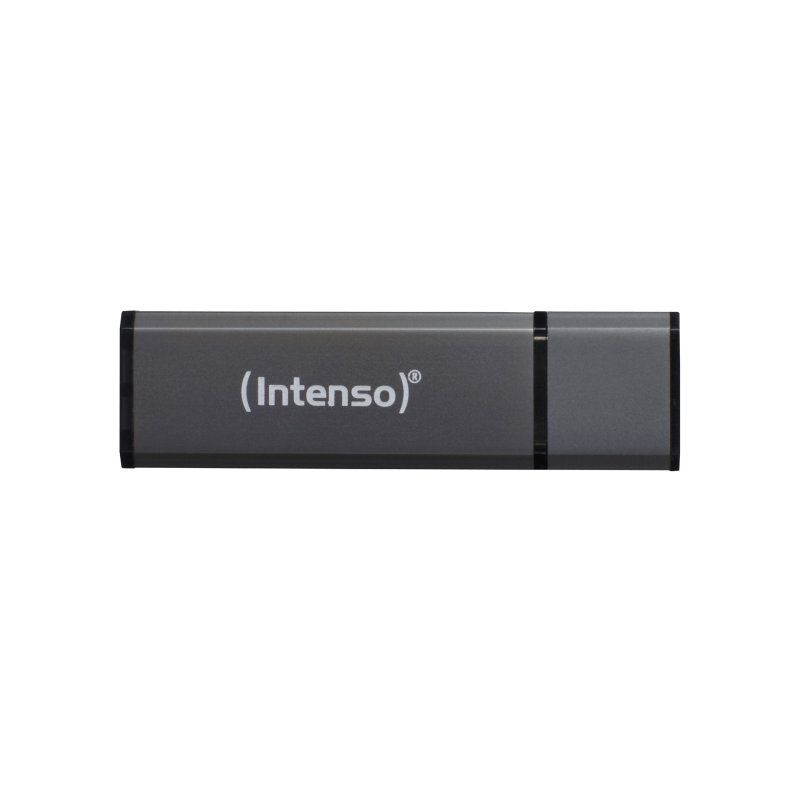 Memoria USB INTENSO 3521495 Lápiz USB 2.0 Alu 128GB Antracita