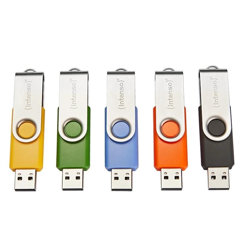 Memoria USB INTENSO Basic Line Multipack Lápiz USB 2.0 8GB 10u