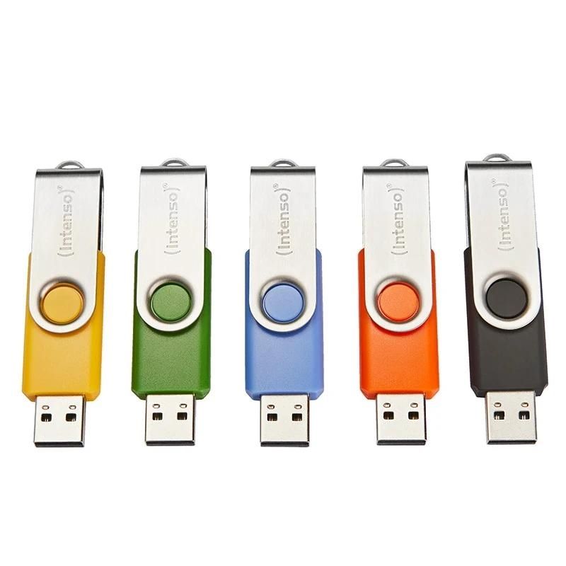 Memoria USB INTENSO Basic Line Multipack Lápiz USB2.0 16GB 10u