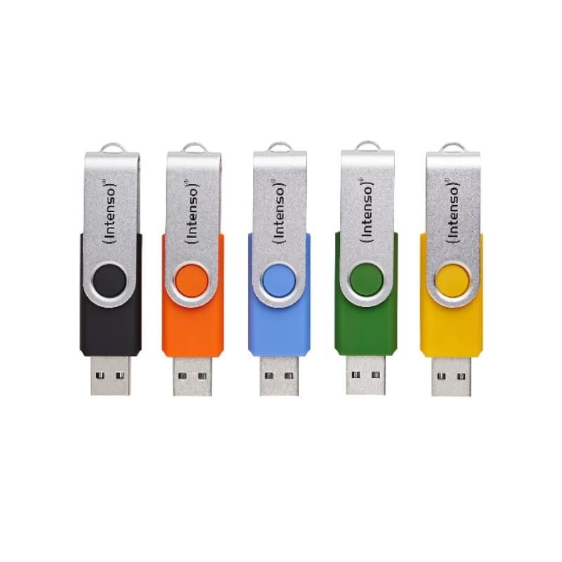 Memoria USB INTENSO Office Line Multipack Pen USB 3.2 64GB 5u
