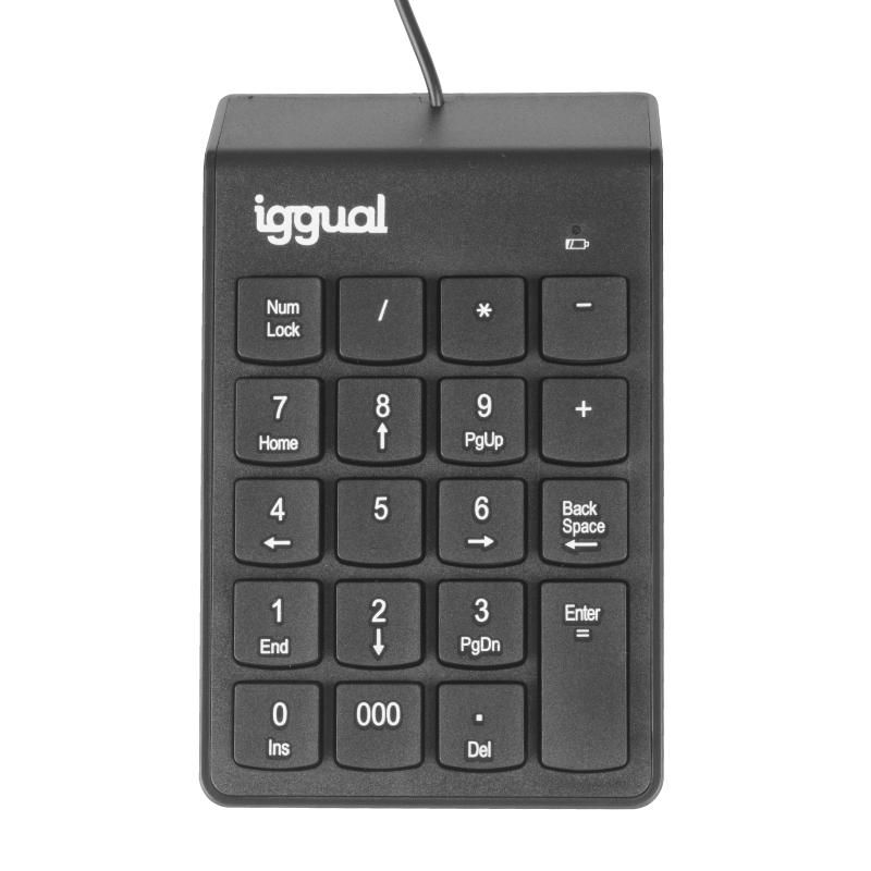 Teclat iggual numérico USB CK-NUM-19T negre