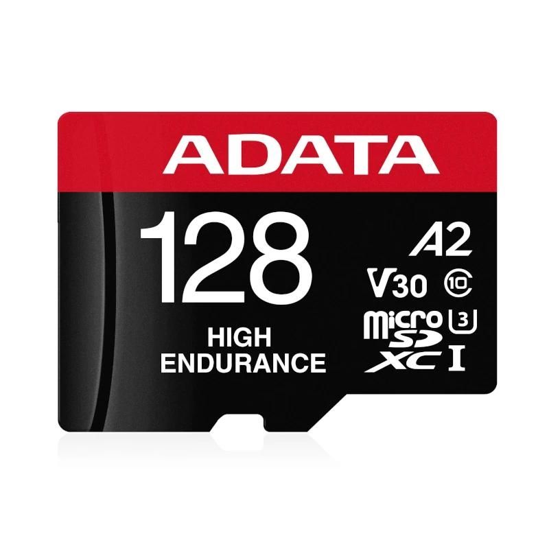 Tarjeta de memoria A-DATA High Endurance microSDXC UHS-I 128GB V30 A2