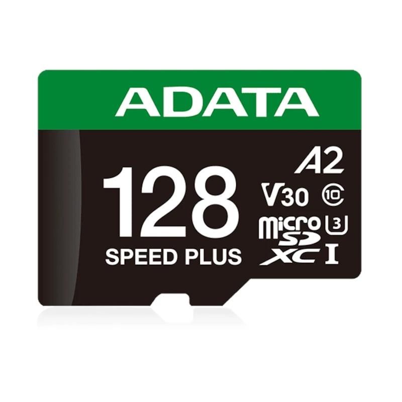 Tarjeta de memoria A-DATA Speed Plus microSDXC UHS-I 128GB U3 V30 A2