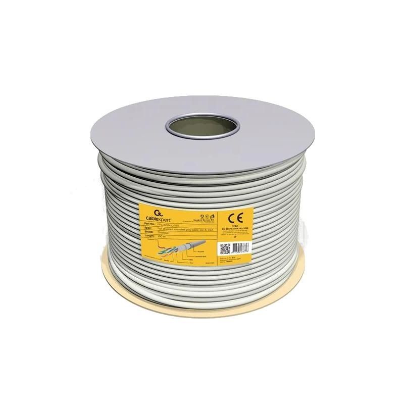 Dispositiu de xarxa GEMBIRD Cable LAN FTP CAT6 (CCA) Eca, 100 m