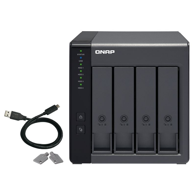 Producte d'emmagatzematge QNAP TR-004 Raid Expansion 4XHDD-Bay 1xUSB-C 3.2