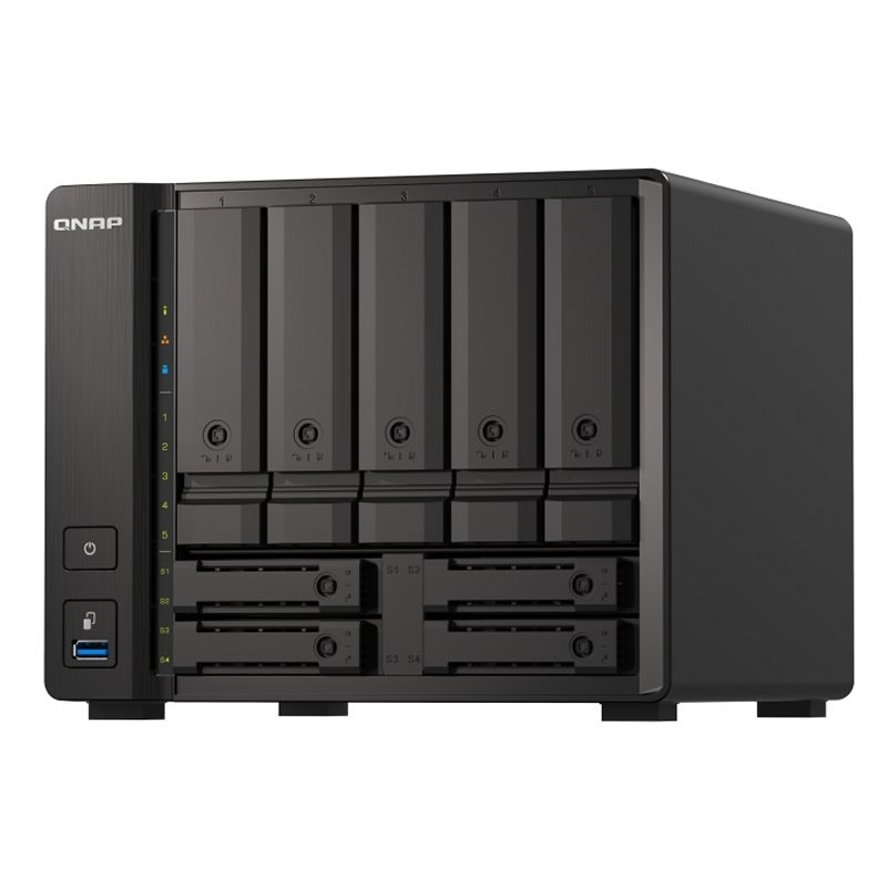Producte d'emmagatzematge QNAP TS-h973AX-8G NAS 9XHDD-Bay 2x2.5GbE+1x10Gb