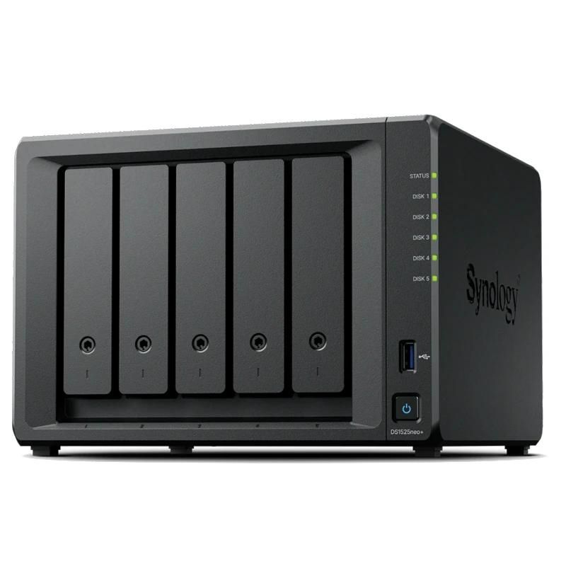 NAS Synology DS1525neo+ NAS 5Bay DiskStation 2x2.5GbE