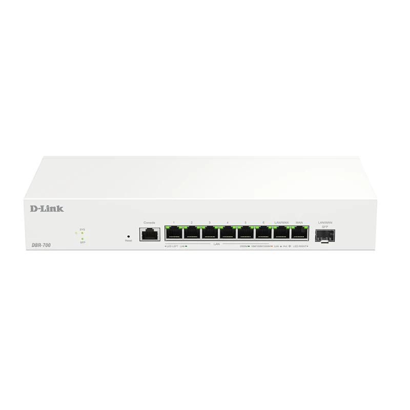 Router D-Link DBR-700 Router 7x2.5G 1X2.5 WAN 1x2.5 SFP