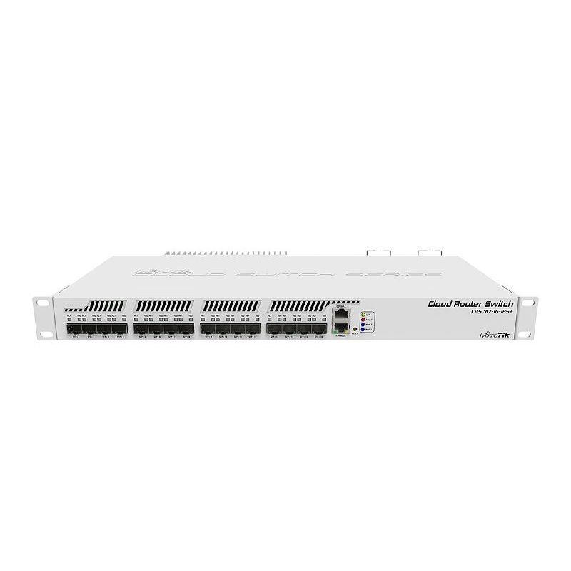 Commutador de xarxa Mikrotik CRS317-1G-16S+RM Switch 1xGB 16xSFP+ L6