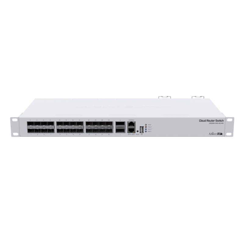 Commutador de xarxa Mikrotik CRS326-24S+2Q+RM Switch 24xSFP+ 2xQSFP+