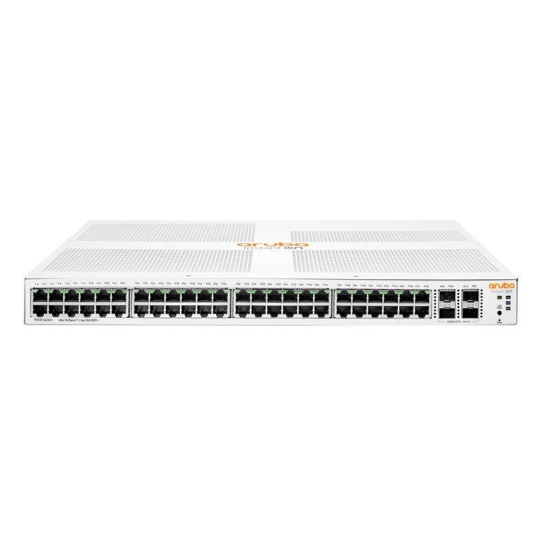 Commutador de xarxa HPE ARUBA HPE NW IOn 1930 48XGbE 4SFP/SFP+ Switch 1U