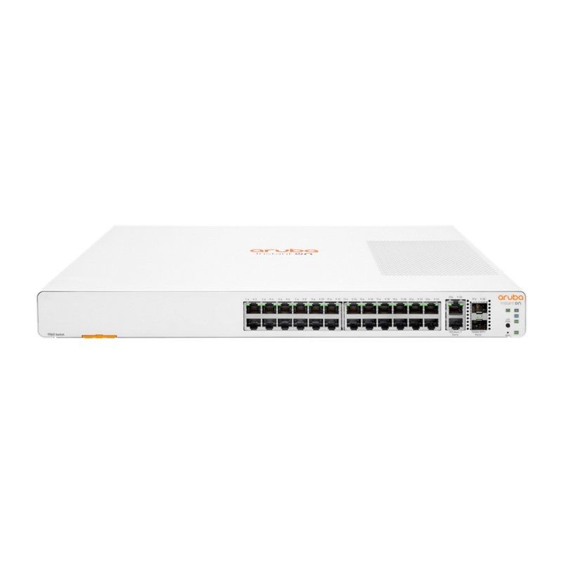 Commutador de xarxa HPE ARUBA HPE NW IOn 1960 24xGbE 2xGT 2xSFP+ Switch