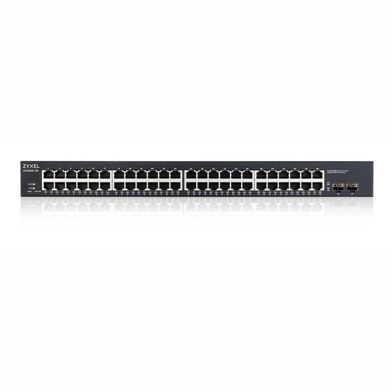 Commutador de xarxa ZyXEL GS1900-48 v2 Smart Switch L2 48xGbE