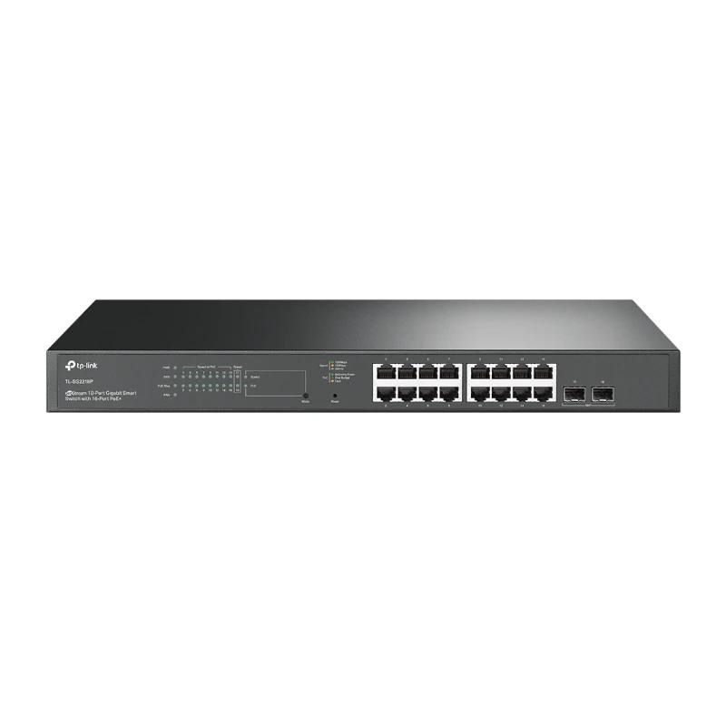 Commutador de xarxa TP-LINK SG2218P Switch 16xGbE 2xSFP 150W