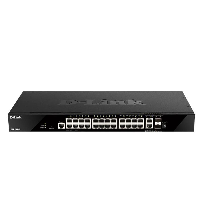 Commutador de xarxa D-Link DGS-1520-28/E Switch 24xGbE 2x10GbE 2xSFP+
