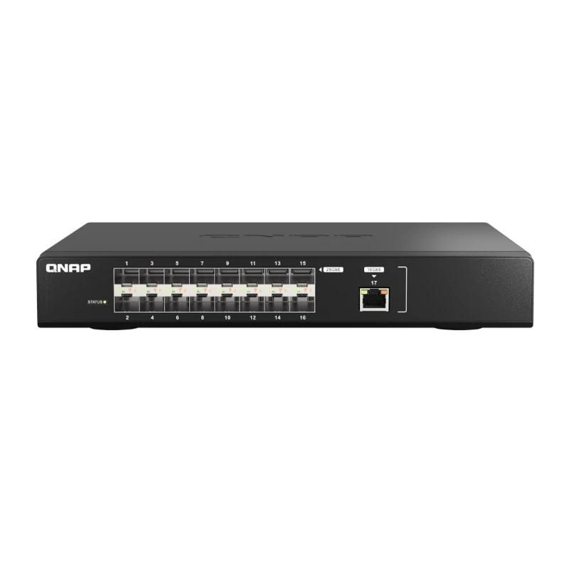 Commutador de xarxa QNAP QSW-M5216-1T Switch 16x25GbE SFP28 1xGbE