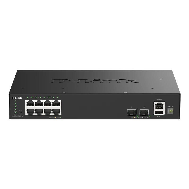 Commutador de xarxa D-Link DGS-1530-10/E Switch 8xGb 2x10G SFP+