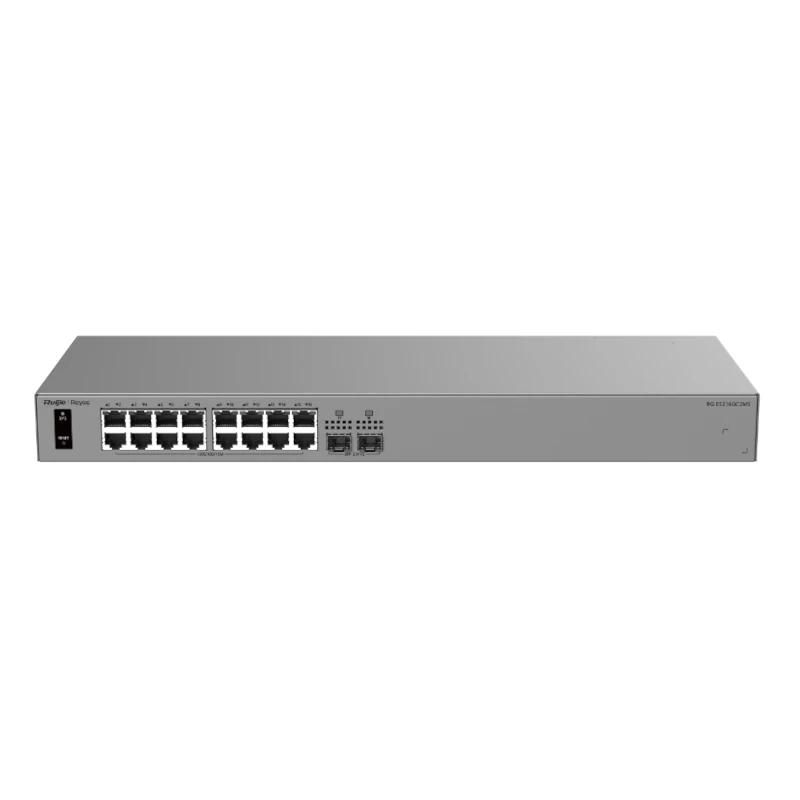Commutador de xarxa Ruijie Networks Reyee RG-ES216GC2MS Switch Cloud 16P 1G + 2SFP 2.5