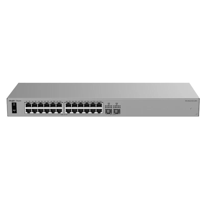 Commutador de xarxa Ruijie Networks Reyee RG-ES224GC2MS Switch Cloud 24P 1G + 2SFP 2.5
