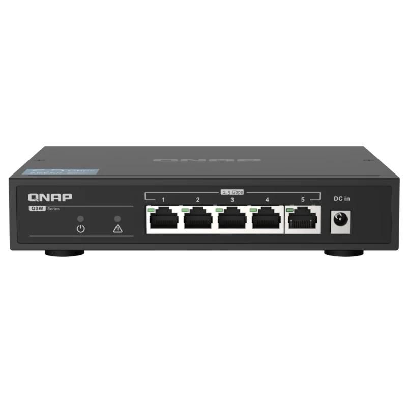 Commutador de xarxa QNAP QSW-1105-5T Switch No Gest 5x2.5GbE