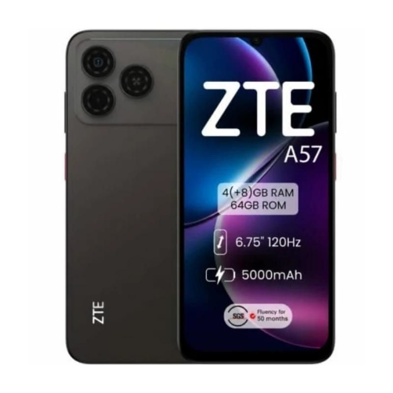 Teléfono móvil ZTE Blade A57 6.75"4GB 64GB Black
