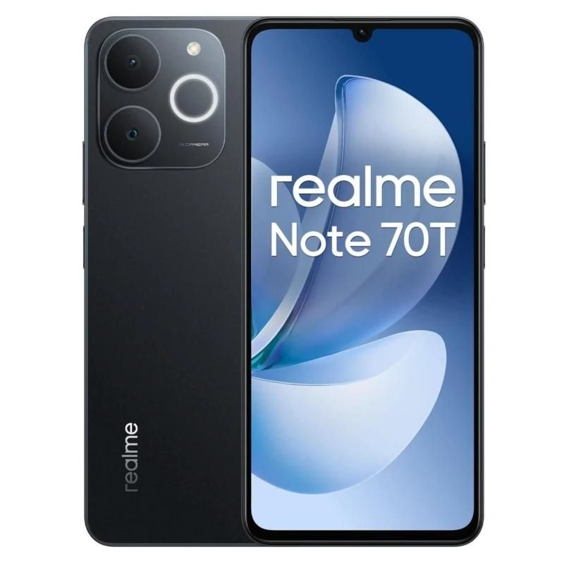 Teléfono móvil realme Note 70T 6.74" 4GB 64Gb Obsidian Black