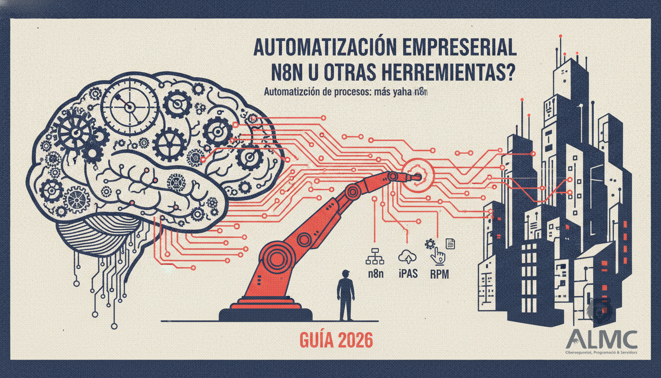 Automatización empresarial: ¿n8n u otras herramientas? Guía 2026